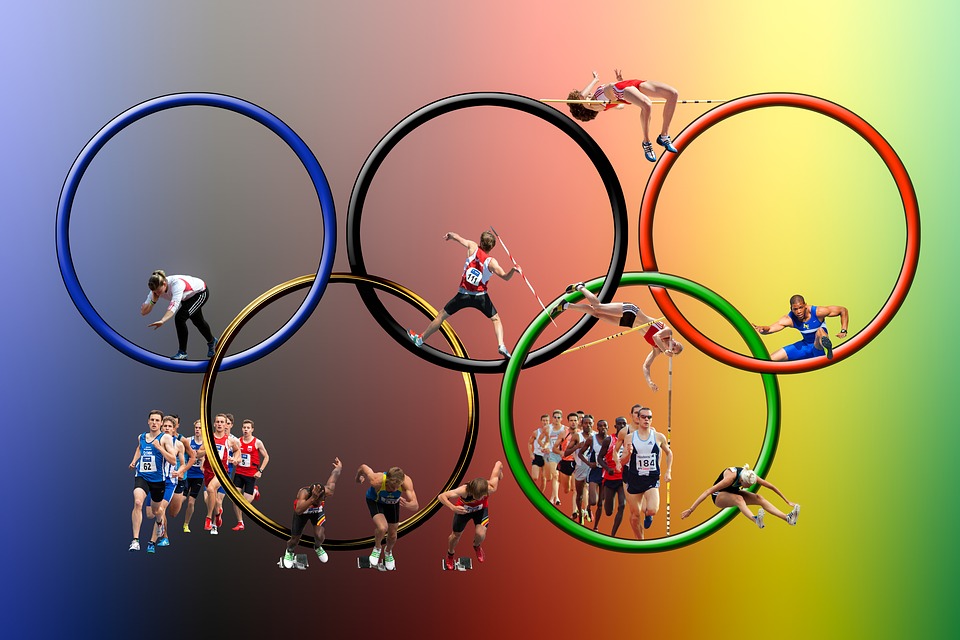The Olympic Games Logo - symbol of international competition