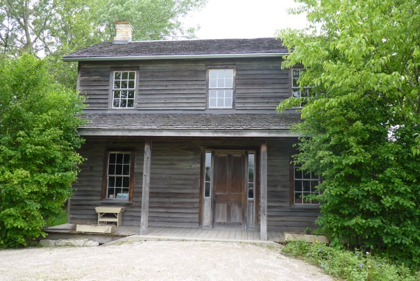 Uncle Tom's Cabin-located in Dresden Ontario. The cabin was owned by Josiah Henson (former slave, author, abolitionist, minister) and the inspiration for Harnet Beecher Stowe's title character