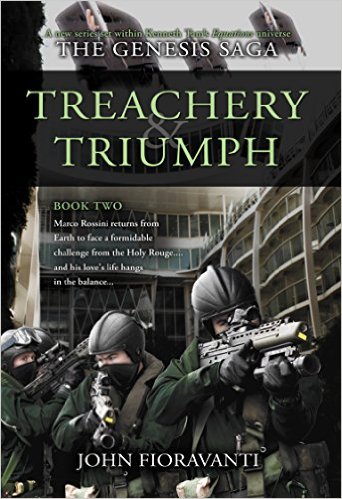 Book Cover for "Treachery & Triumph"